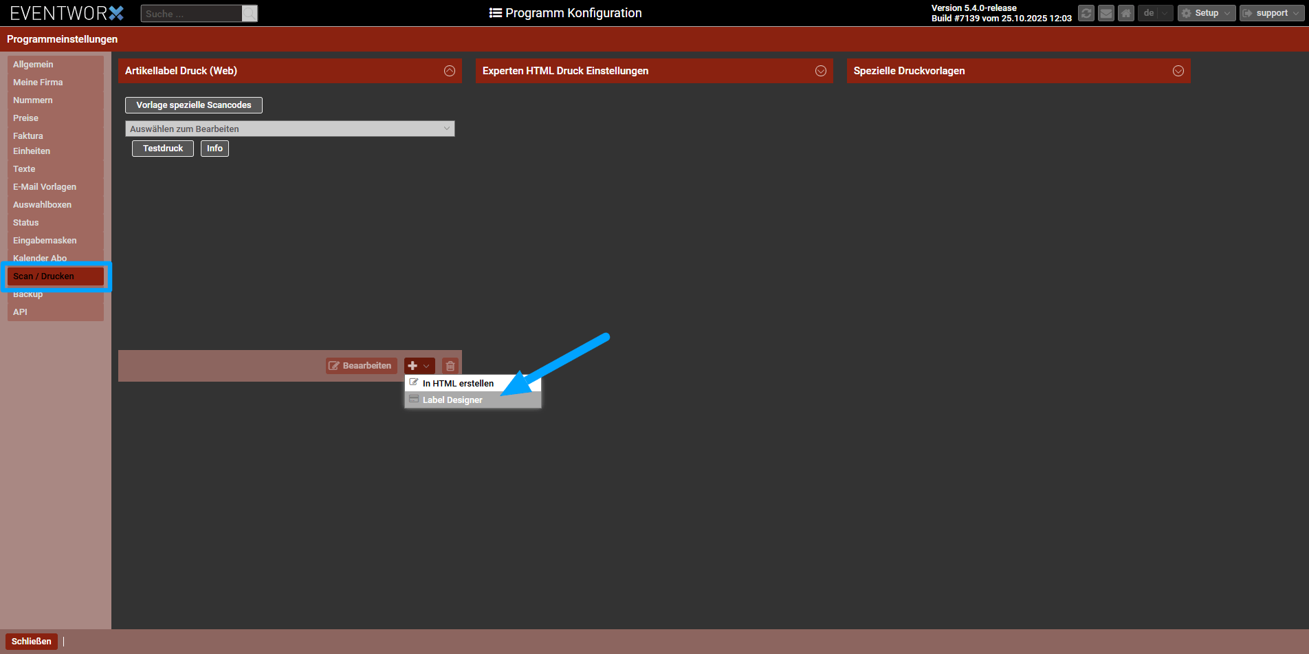 Etiketten im Label Designer erstellen und gestalten