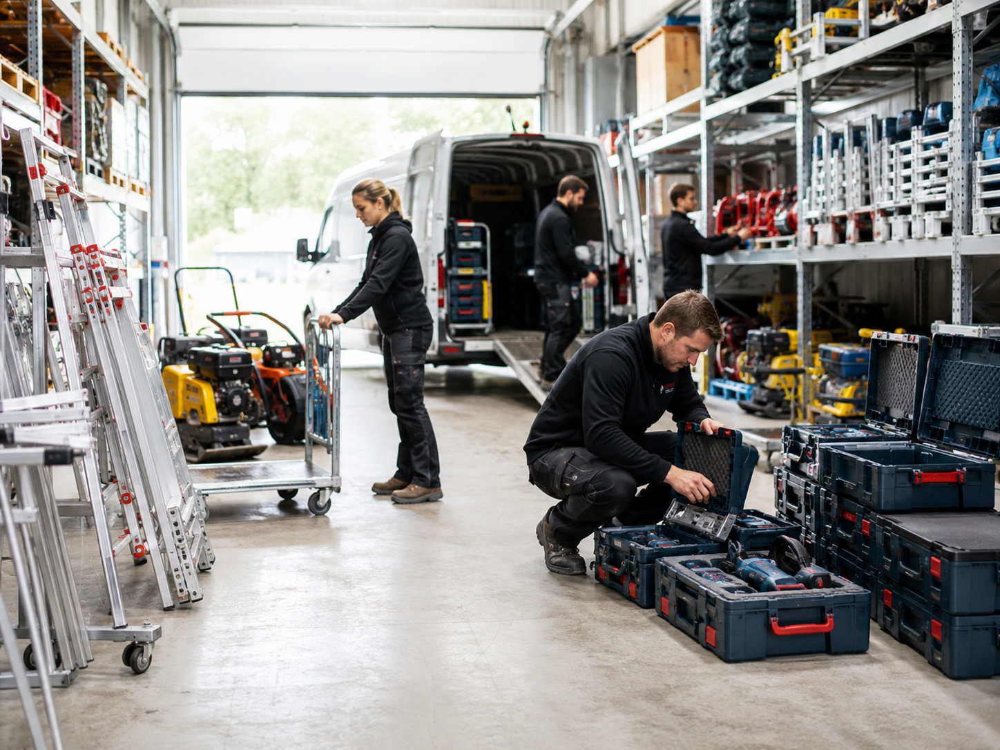 Kundenberatung, Mietartikel und Verfügbarkeiten im Geräteverleih mit Eventworx verbinden.