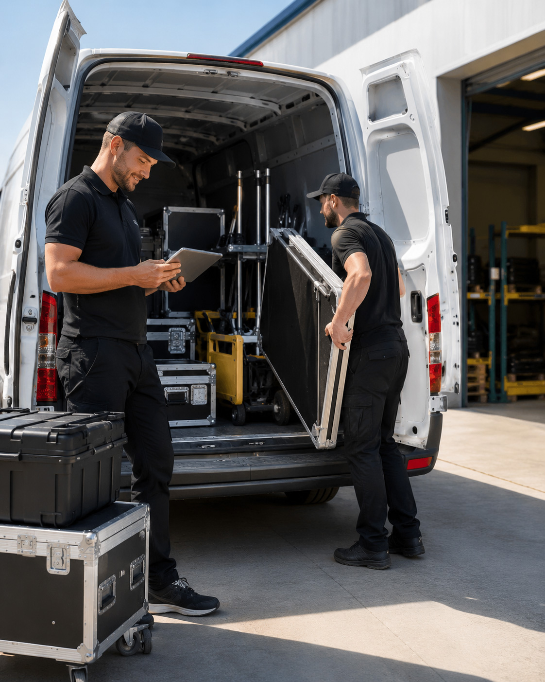 Verleihlogistik, Materialbewegungen und Auftragsvorbereitung mit Eventworx besser im Blick behalten.